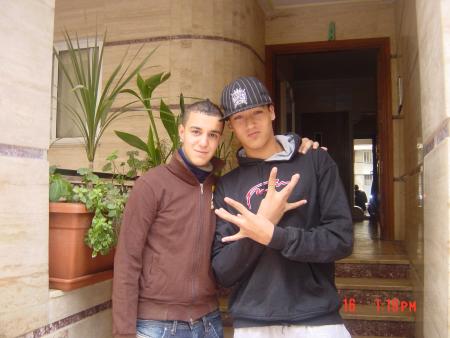 c est moi et pouss lol